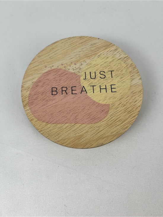 Sand + Fog Other - Sand + Fog Sand + Paws 2 Wick 12oz Candle Replacement Wood Lid “Just Breathe”
